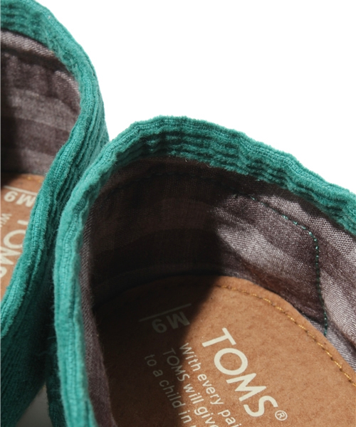 styles（スタイルス）の「TOMS M CLASSICS トムズ クラシック メンズ（スニーカー・メンズ・ブラウン/バーガンディー/グリーン・26cm/26.5cm/27cm/27.5cm/28cm）」の12枚目の写真