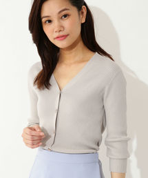 22 OCTOBRE | リブカーディガンニット(カーディガン/ボレロ)