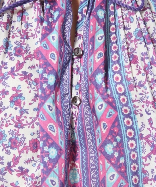 LOWRYS FARM(ローリーズファーム)の「アソートペザントワンピース 786725 (ワンピース・レディース・パープル/オレンジ/イエロー系その他/オレンジ系その他・MEDIUM/LARGE)」の12枚目の写真