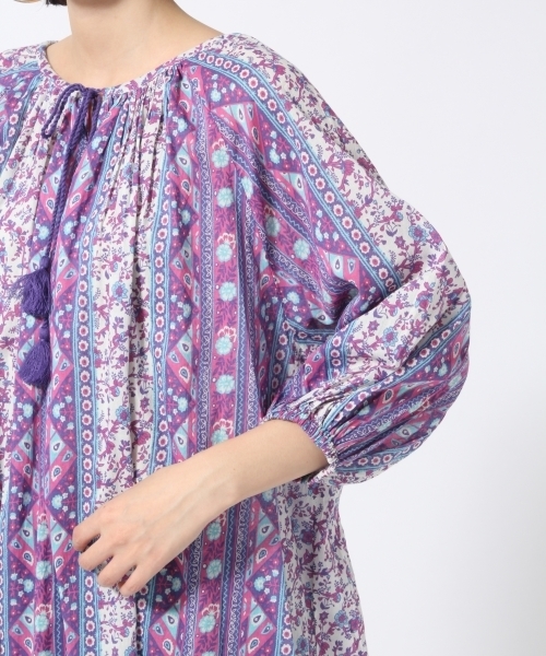 LOWRYS FARM(ローリーズファーム)の「アソートペザントワンピース 786725 (ワンピース・レディース・パープル/オレンジ/イエロー系その他/オレンジ系その他・MEDIUM/LARGE)」の13枚目の写真