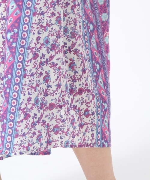 LOWRYS FARM(ローリーズファーム)の「アソートペザントワンピース 786725 (ワンピース・レディース・パープル/オレンジ/イエロー系その他/オレンジ系その他・MEDIUM/LARGE)」の15枚目の写真