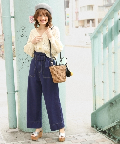 Heather（ヘザー）の「 スカシアミカーディガン 788482