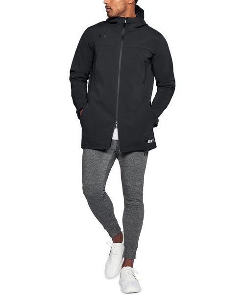 UNDER ARMOUR（アンダーアーマー）の「メンズ サッカージャケット / アクセラレイトテラス（ナイロンジャケット・メンズ・ブラック/カーキ・LG/MD/XXL/XL）」の5枚目の写真