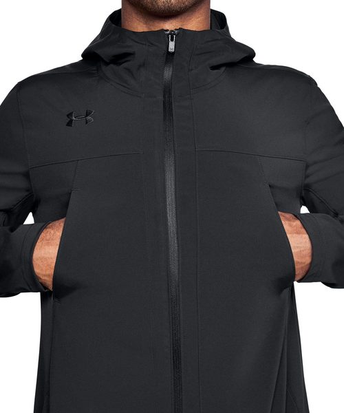 UNDER ARMOUR（アンダーアーマー）の「メンズ サッカージャケット / アクセラレイトテラス（ナイロンジャケット・メンズ・ブラック/カーキ・LG/MD/XXL/XL）」の7枚目の写真