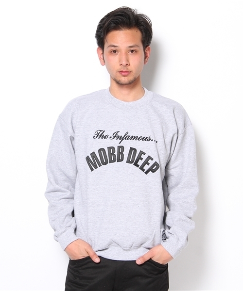 MILKCRATE（ミルクレイト）の「CREW SWEAT MC×MOBB DEEP（スウェット