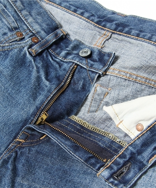 Made in JAPAN denim (slim straight)（メイドインジャパンデニム（スリムストレート））の「Slim STR XX type-Used Wash-（デニムパンツ・メンズ・ブルー系その他・27inch/28inch/29inch/30inch/31inch/32inch）」の8枚目の写真