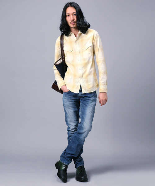 Made in JAPAN denim (slim straight)（メイドインジャパンデニム（スリムストレート））の「Slim STR XX type-Used Wash-（デニムパンツ・メンズ・ブルー系その他・27inch/28inch/29inch/30inch/31inch/32inch）」の11枚目の写真