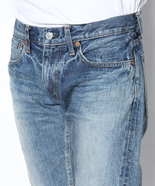 Made in JAPAN denim (slim straight)（メイドインジャパンデニム（スリムストレート））の「Slim STR XX type-Used Wash-（デニムパンツ・メンズ・ブルー系その他・27inch/28inch/29inch/30inch/31inch/32inch）」の10枚目の写真