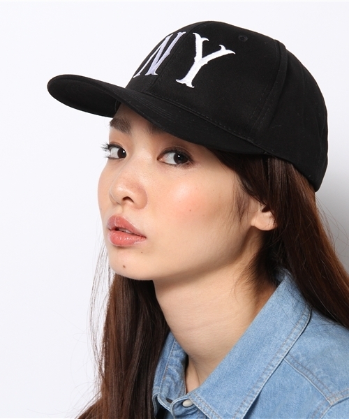 WEGO(ウィゴー)の「WEGO/NYキャップ(キャップ・レディース・ブラック/ネイビー/ワイン・FREE)」の9枚目の写真