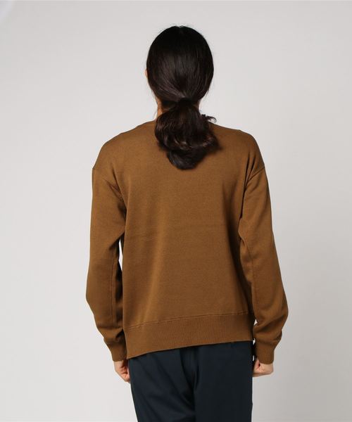 MHL.（エムエイチエル）の「DENSE COTTON（ニット/セーター・メンズ・ブラック/ライトブラウン・MEDIUM/LARGE）」の4枚目の写真