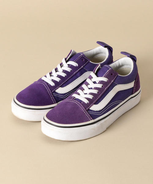 VANS（バンズ）の「◆VANS（バンズ） OLD SKOOL EL16cm-22cm（スニーカー・キッズ・パープル・18cm/16cm/20cm/21cm/19cm/22cm/17cm）」の7枚目の写真