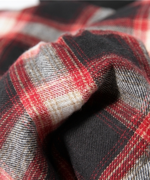 WEGO（ウィゴー）の「WEGO/オンブレチェックワンピース（ワンピース・レディース・ブラック/レッド・FREE）」の12枚目の写真