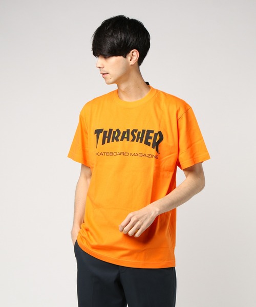 THRASHER（スラッシャー）の「MAG LOGO S/S T-SHIRTS/スラッシャー Tシャツ 半袖 マグロゴ MAGLOGO（Tシャツ/カットソー・メンズ・ホワイト/ブラック/イエローゴールド/グリーン/バーガンディー/ブラック系その他/パープル/ブラック×レッド/ダークグリーン/ネイビー/ライトブルー/キャメル・SMALL/MEDIUM/LARGE/X-LARGE/XX-LARGE）」の12枚目の写真