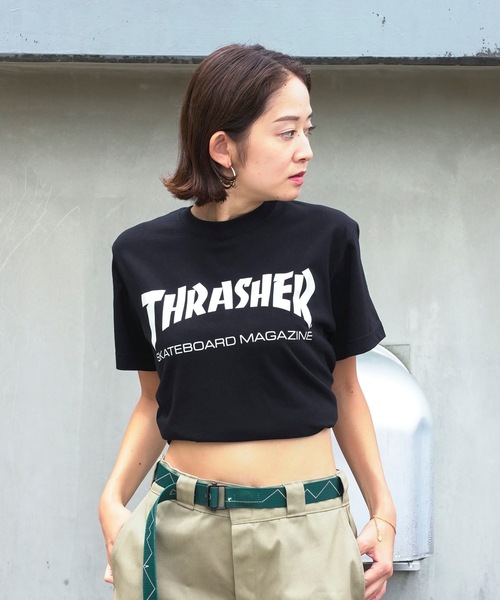 セール】MAG LOGO S/S T-SHIRTS/スラッシャー Tシャツ 半袖