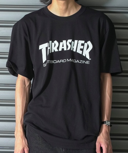セール】MAG LOGO S/S T-SHIRTS/スラッシャー Tシャツ 半袖