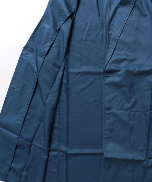 GGD SELECT（ジージーディー　セレクト）の「GGD SELECT / ドロップショルダー チェスターシャツコート（チェスターコート・メンズ・チャコールグレー/ブラック/ネイビー/カーキ・M/L）」の6枚目の写真