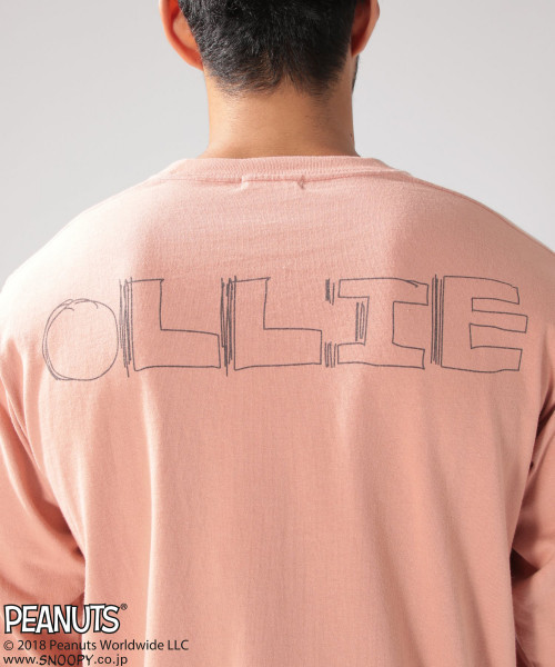 PEANUTS（ピーナッツ）の「【PEANUTS×BAYFLOW】別注 L/S Tシャツ WEB限定アイテム（Tシャツ/カットソー・メンズ・ピンク/オフホワイト/スカイブルー/ホワイト・MEDIUM/SMALL/LARGE）」の10枚目の写真