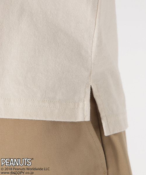 PEANUTS（ピーナッツ）の「【PEANUTS×BAYFLOW】別注 L/S Tシャツ WEB限定アイテム（Tシャツ/カットソー・メンズ・ピンク/オフホワイト/スカイブルー/ホワイト・MEDIUM/SMALL/LARGE）」の7枚目の写真