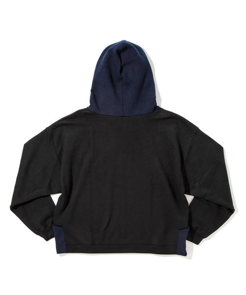 MONKEY TIME(モンキータイム)の「<PRE_> BIG KANGAROO POCKET HOODY/パーカー(パーカー・メンズ・ブラック/ダークグリーン・LARGE/X-LARGE)」の7枚目の写真
