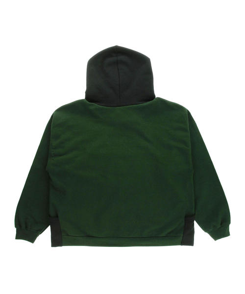 MONKEY TIME(モンキータイム)の「<PRE_> BIG KANGAROO POCKET HOODY/パーカー(パーカー・メンズ・ブラック/ダークグリーン・LARGE/X-LARGE)」の10枚目の写真