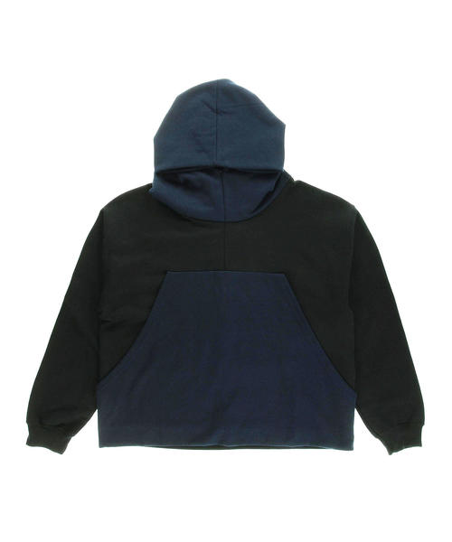MONKEY TIME(モンキータイム)の「<PRE_> BIG KANGAROO POCKET HOODY/パーカー(パーカー・メンズ・ブラック/ダークグリーン・LARGE/X-LARGE)」の9枚目の写真