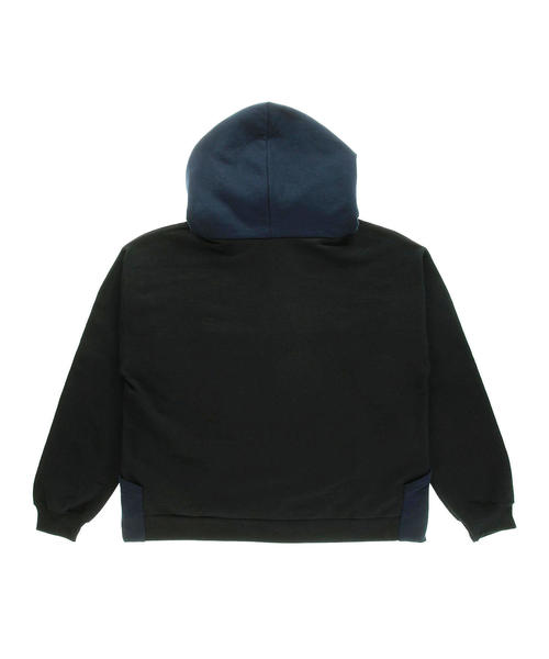 MONKEY TIME(モンキータイム)の「<PRE_> BIG KANGAROO POCKET HOODY/パーカー(パーカー・メンズ・ブラック/ダークグリーン・LARGE/X-LARGE)」の8枚目の写真