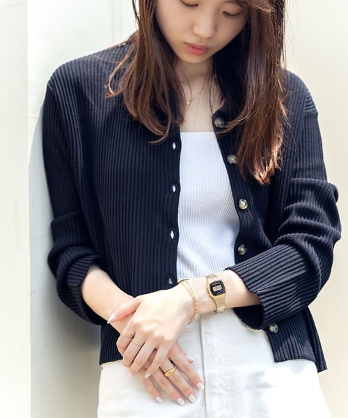 CASIO(カシオ)の「CASIO CLASSIC / LA670WGA-1JF(デジタル腕時計・レディース・ブラック×ゴールド・FREE)」の3枚目の写真
