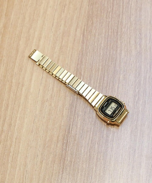 CASIO(カシオ)の「CASIO CLASSIC / LA670WGA-1JF(デジタル腕時計・レディース・ブラック×ゴールド・FREE)」の17枚目の写真