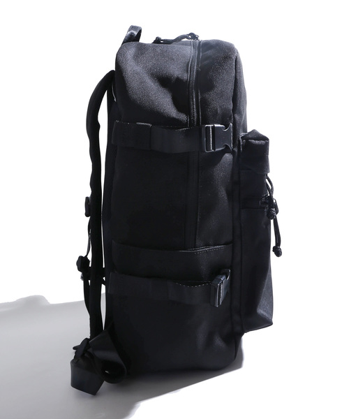 WEGO（ウィゴー）の「WEGO/スクエアビッグデイパック（バックパック/リュック・メンズ・ブラック・FREE）」の6枚目の写真