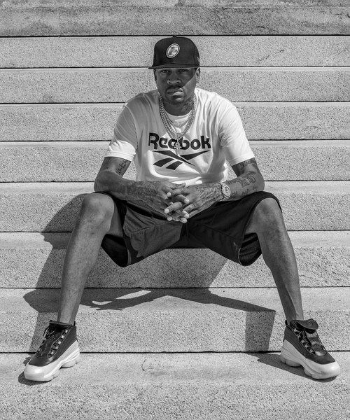 Reebok（リーボック）の「IVERSON LEGACY（スニーカー・メンズ・ブラック×ホワイト・25.5cm/26.5cm/27.5cm/28.5cm/29.5cm/30.0cm/26.0cm/27.0cm/28.0cm/29.0cm）」の8枚目の写真