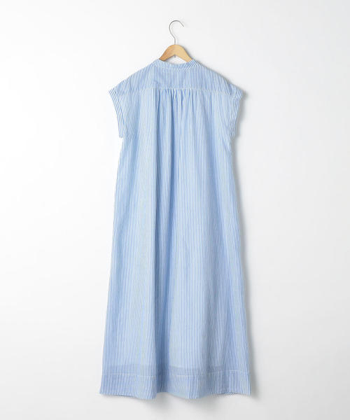 coen（コーエン）の「【新色追加・WEB限定カラー⇒コバルトブルー】インディアンコットンギャザーワンピース（ワンピース・レディース・ベージュ/ネイビー/コバルトブルー/パープル/ブラック/その他/ダークグリーン/ダークブラウン・FREE）」の22枚目の写真