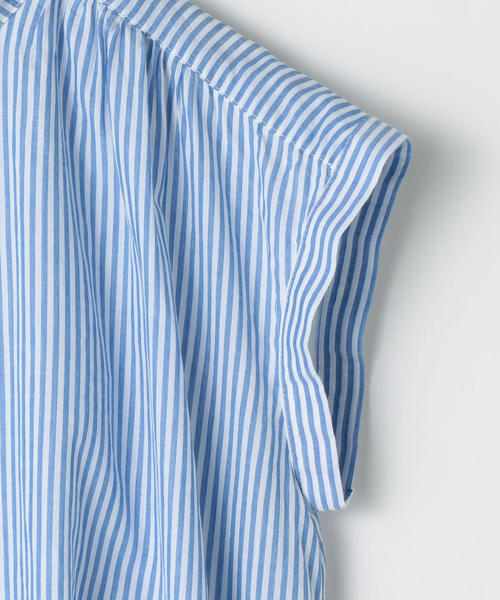 coen（コーエン）の「【新色追加・WEB限定カラー⇒コバルトブルー】インディアンコットンギャザーワンピース（ワンピース・レディース・ベージュ/ネイビー/コバルトブルー/パープル/ブラック/その他/ダークグリーン/ダークブラウン・FREE）」の14枚目の写真