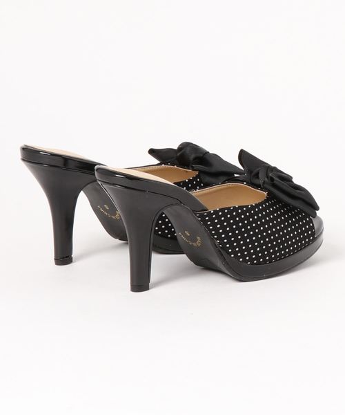 GeeRA（ジーラ）の「ストーム付リボンサンダル（サンダル・レディース・ベージュ/ブラック/ドット・SMALL/MEDIUM/X-LARGE/LARGE）」の5枚目の写真