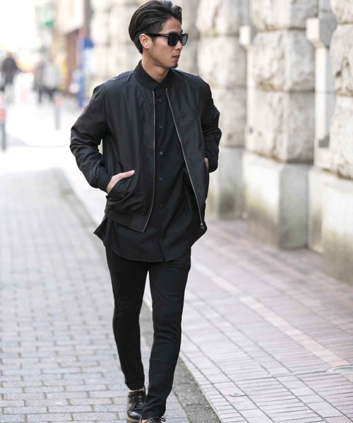 A.S.M（エーエスエム）の「コットンブロード ／ オーバーサイズ ビッグシルエット シャツ（長袖）（シャツ/ブラウス・メンズ・ホワイト/サックスブルー/ブラック/ベージュ/ネイビー・48/50）」の12枚目の写真