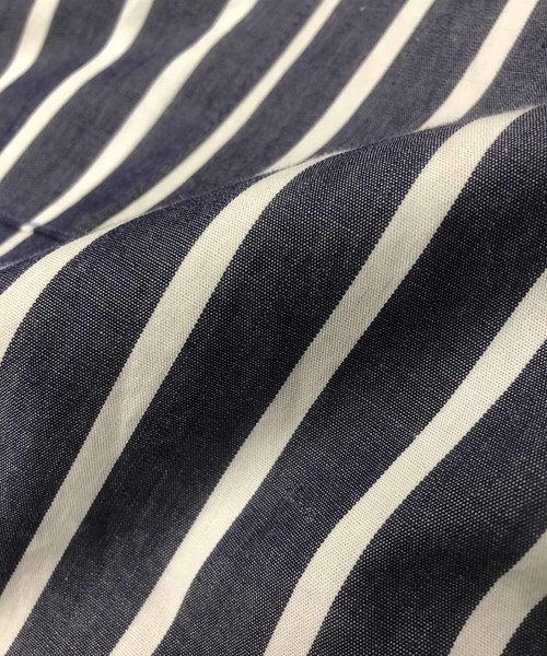 A.S.M（エーエスエム）の「コットンブロード ／ オーバーサイズ ビッグシルエット シャツ（長袖）（シャツ/ブラウス・メンズ・ホワイト/サックスブルー/ブラック/ベージュ/ネイビー・48/50）」の18枚目の写真