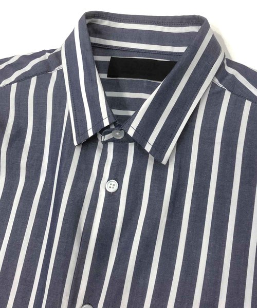 A.S.M（エーエスエム）の「コットンブロード ／ オーバーサイズ ビッグシルエット シャツ（長袖）（シャツ/ブラウス・メンズ・ホワイト/サックスブルー/ブラック/ベージュ/ネイビー・48/50）」の14枚目の写真