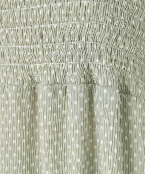 one after another NICE CLAUP(ワンアフターアナザーナイスクラップ)の「レースアップ プリーツパンツ(その他パンツ・レディース・ブラック/ベージュ/ミント/ドット・FREE)」の19枚目の写真