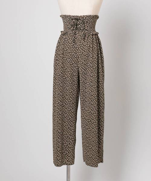 one after another NICE CLAUP(ワンアフターアナザーナイスクラップ)の「レースアップ プリーツパンツ(その他パンツ・レディース・ブラック/ベージュ/ミント/ドット・FREE)」の18枚目の写真