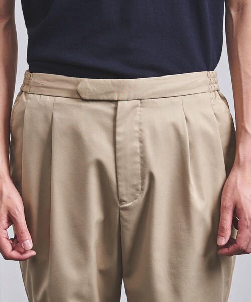UNITED ARROWS（ユナイテッドアローズ）の「＜UNITED ARROWS＞ ギャバジン ２プリーツ ショートパンツ（その他パンツ・メンズ・ブラック/ベージュ・SMALL/MEDIUM/LARGE/X-LARGE）」の7枚目の写真