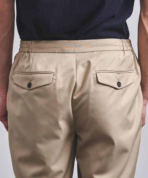 UNITED ARROWS（ユナイテッドアローズ）の「＜UNITED ARROWS＞ ギャバジン ２プリーツ ショートパンツ（その他パンツ・メンズ・ブラック/ベージュ・SMALL/MEDIUM/LARGE/X-LARGE）」の9枚目の写真