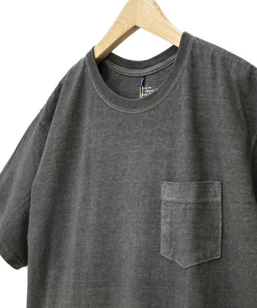 Good On（グッドオン）の「Good On/グッドオン　S/S POCKET TEE MAXI ONE PIECE（ワンピース・レディース・チャコールグレー/ライトブルー/マスタード/ナチュラル/モカ/ネイビー/レッド/ブラック系その他2/コーラルピンク/バイオレット/ブルー系その他/セージグリーン・FREE）」の14枚目の写真