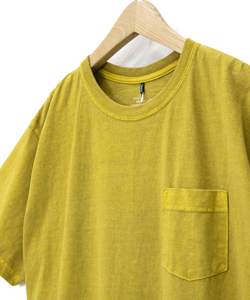 Good On（グッドオン）の「Good On/グッドオン　S/S POCKET TEE MAXI ONE PIECE（ワンピース・レディース・チャコールグレー/ライトブルー/マスタード/ナチュラル/モカ/ネイビー/レッド/ブラック系その他2/コーラルピンク/バイオレット/ブルー系その他/セージグリーン・FREE）」の18枚目の写真