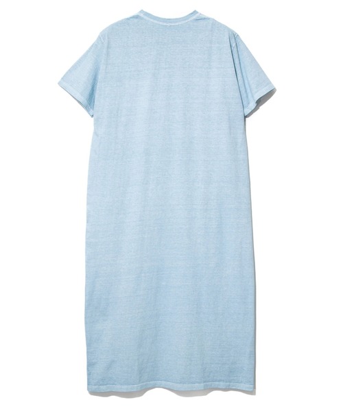 Good On（グッドオン）の「Good On/グッドオン　S/S POCKET TEE MAXI ONE PIECE（ワンピース・レディース・チャコールグレー/ライトブルー/マスタード/ナチュラル/モカ/ネイビー/レッド/ブラック系その他2/コーラルピンク/バイオレット/ブルー系その他/セージグリーン・FREE）」の21枚目の写真