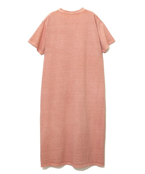 Good On（グッドオン）の「Good On/グッドオン　S/S POCKET TEE MAXI ONE PIECE（ワンピース・レディース・チャコールグレー/ライトブルー/マスタード/ナチュラル/モカ/ネイビー/レッド/ブラック系その他2/コーラルピンク/バイオレット/ブルー系その他/セージグリーン・FREE）」の19枚目の写真