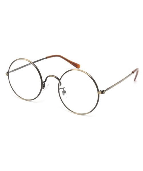 WEGO（ウィゴー）の「WEGO/ラウンドタイプ（メガネ・メンズ・シルバー/ゴールド・FREE）」の2枚目の写真