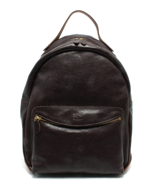 IL BISONTE(イルビゾンテ)の「IL BISONTE / ORIGINAL LEATHER / バックパック(バックパック/リュック・メンズ・ナチュラル/ブラック/ライトブラウン/ダークブラウン・FREE)」の3枚目の写真