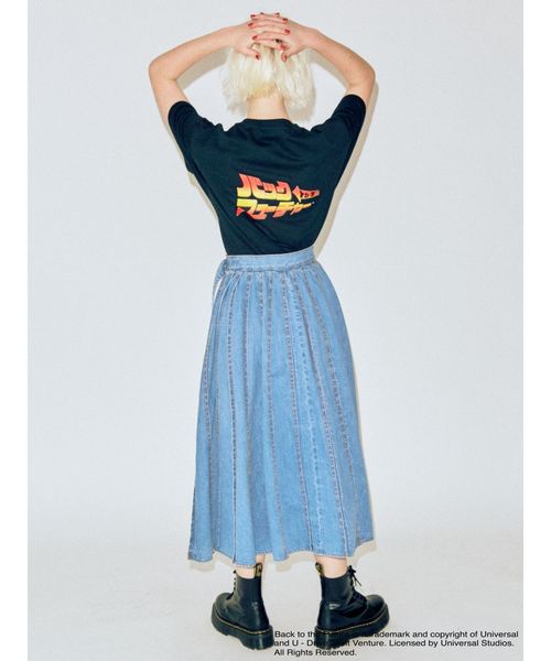 jouetie（ジュエティ）の「ステッチプリーツスカート（スカート）」 - WEAR