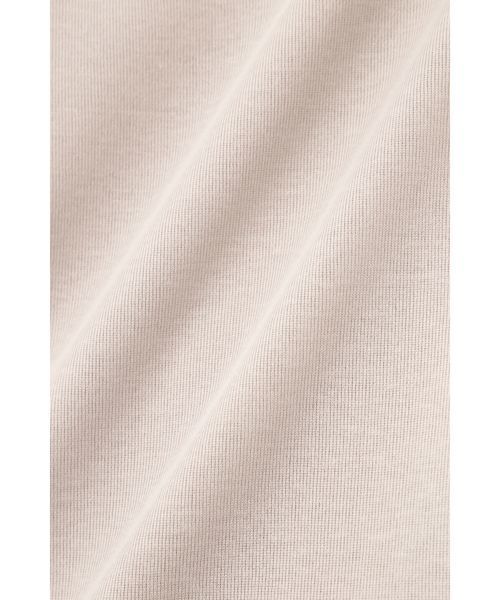 DIRECTOIRE(ディレクトワール)の「スリーブレスフライスTシャツ(Tシャツ/カットソー・レディース・ホワイト/ベージュ/ブラウン/オレンジ・38)」の15枚目の写真