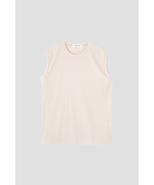 DIRECTOIRE(ディレクトワール)の「スリーブレスフライスTシャツ(Tシャツ/カットソー・レディース・ホワイト/ベージュ/ブラウン/オレンジ・38)」の22枚目の写真