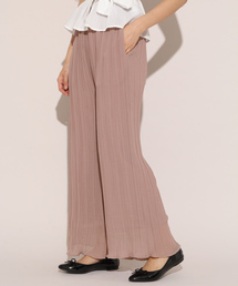 apres jour | プリーツシフォンパンツ【ZOZOTOWN限定アイテム】(その他パンツ)